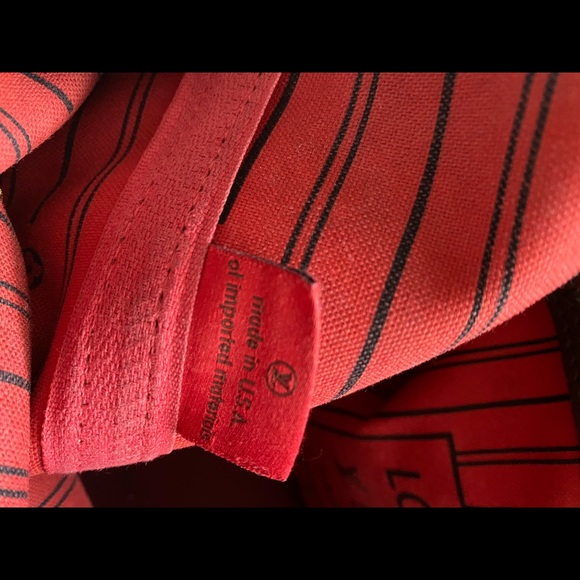 Louis Vuitton neverfull MM Damier ebene red interior sold out online - Picture 3 of 12